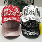 Herren-Snapback-Cap mit Grafikdruck