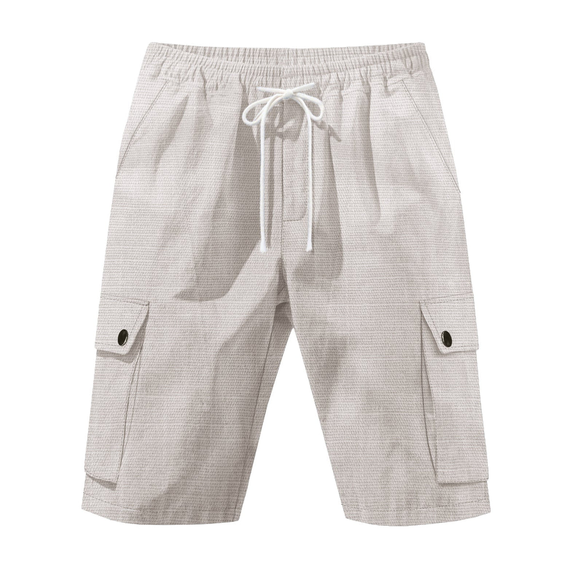 Lässige Cargo-Bermudashorts für Herren mit elastischem Bund