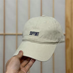 Herren-Baseballcap mit „SUPPORT“-Stickerei