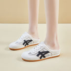 Damen Atmungsaktive und komfortable Slipper mit Mesh und Wildlederoptik EB