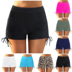 Sportliche Badeshorts für Damen mit verstellbarem Bund
