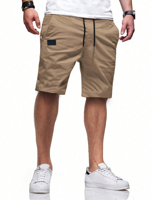 Bequeme Sport-Shorts für Herren mit Taschen und elastischem Bund