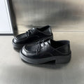 Damen Chunky Derby Schuhe mit bequemem Fußbett und modischem Design EB