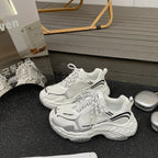 Damen Sportliche Laufschuhe mit atmungsaktivem Mesh-Obermaterial und robuster Profilsohle EB