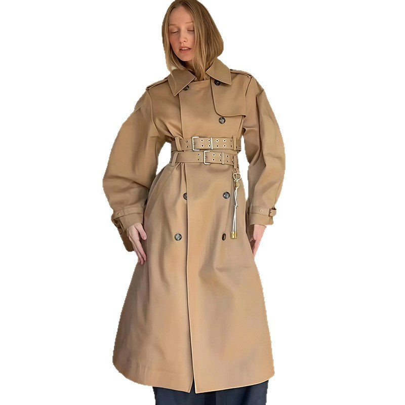 Damen eleganter Trenchcoat EB