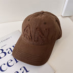 Damen Baseballcap im Distressed-Look