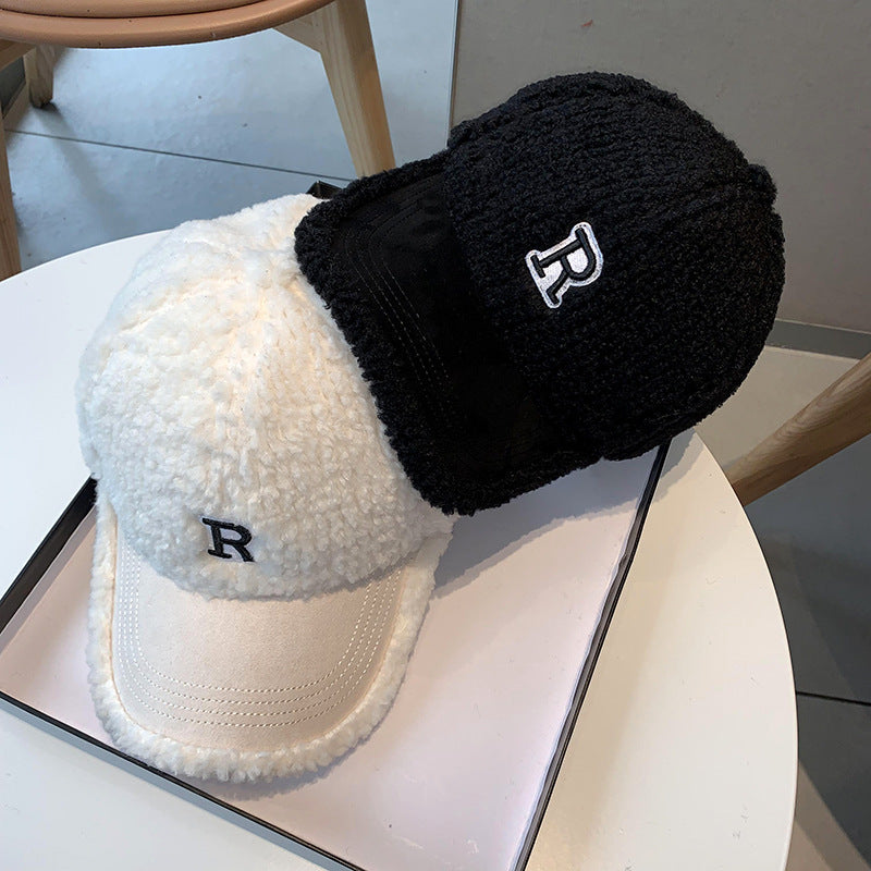 Flauschige Baseball-Cap für Damen