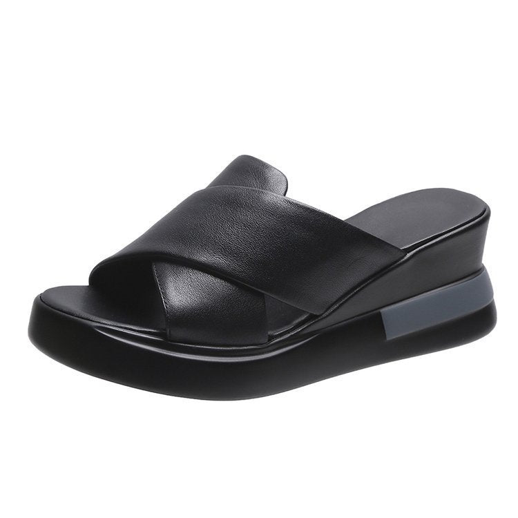 Damen Bequeme Sling-Sandalen mit elegantem Querriemen EB