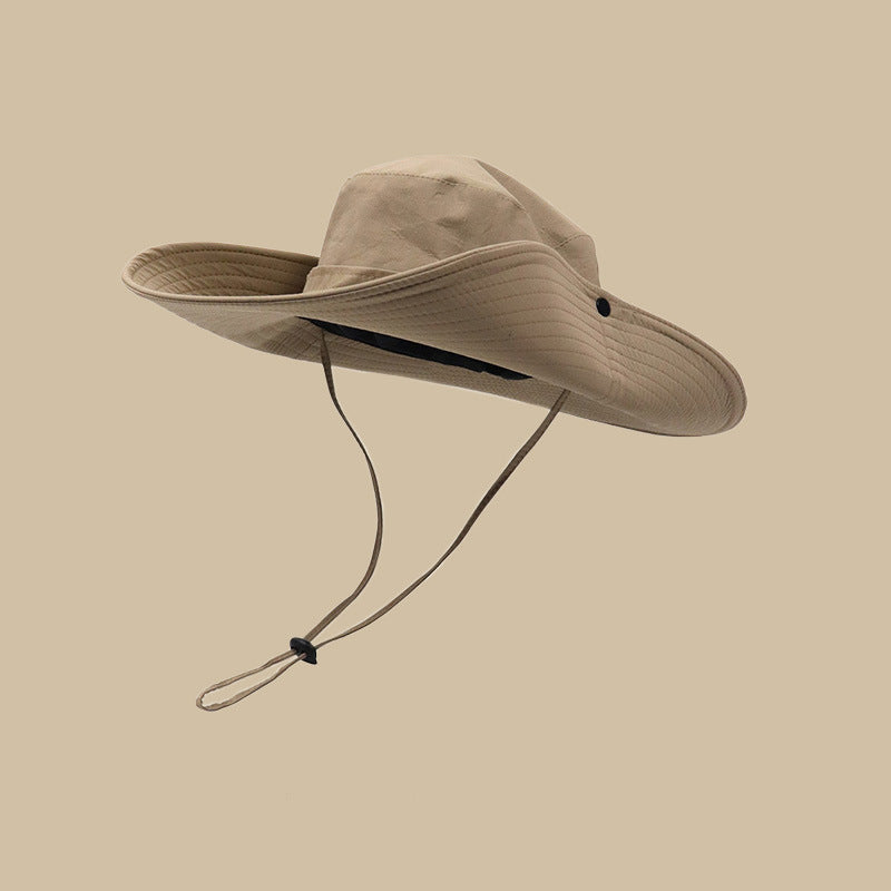 Outdoor-Sonnenhut mit breiter Krempe