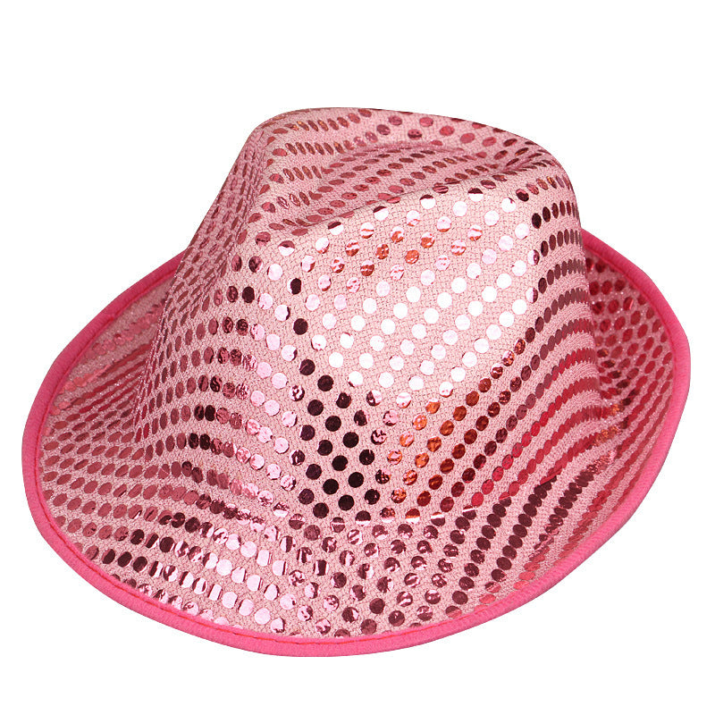 Schimmernder Party-Fedora