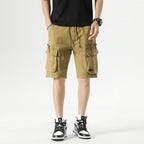 Herren Cargoshorts mit praktischen Taschen und elastischem Bund EB