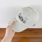 Herren-Baseballkappe mit Distressed-Grafik