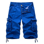 Herren Cargoshorts mit multifunktionalen Taschen und elastischem Bund EB