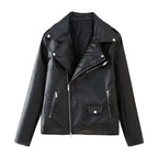 Damen Kunstleder Bikerjacke EB