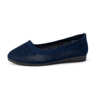 Damen bequeme Slipper aus atmungsaktivem Netzmaterial mit rutschfester Sohle EB