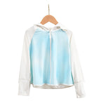 Damen Atmungsaktive Sportjacke mit UV-Schutz und Kapuze EB