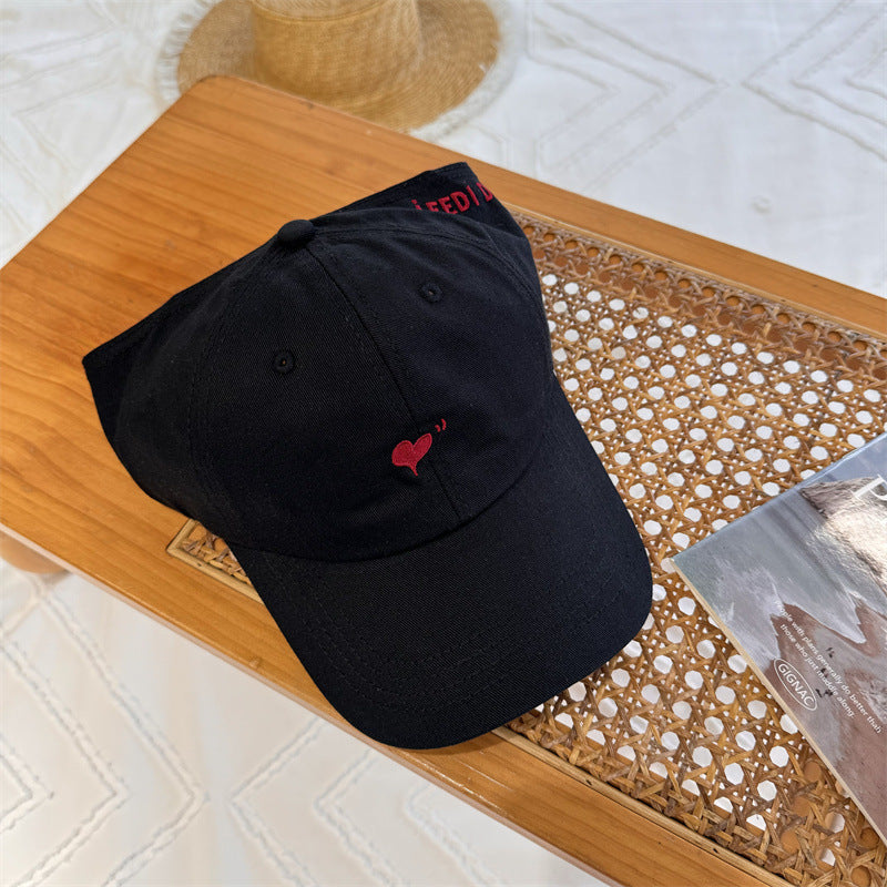 Süße bestickte Damen-Baseballkappe