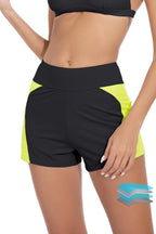 Damen-Sport-Badeshorts mit elastischem Bund