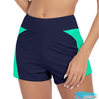 Damen-Sport-Badeshorts mit elastischem Bund