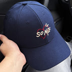 Bestickte lässige Baseballkappe für Herren