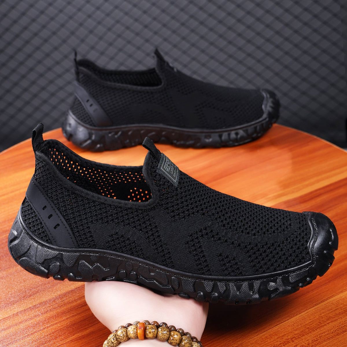 Damen Atmungsaktive Sportschuhe mit rutschfester Laufsohle und flexibler Struktur EB