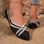 Damen Atmungsaktive und flexible Ballerinas EB