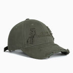 Herren-Baseballkappe im Used-Look