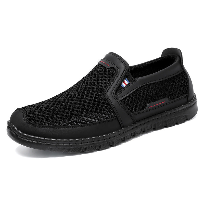 Damen Bequeme Slip-On Schuhe mit atmungsaktivem Obermaterial EB