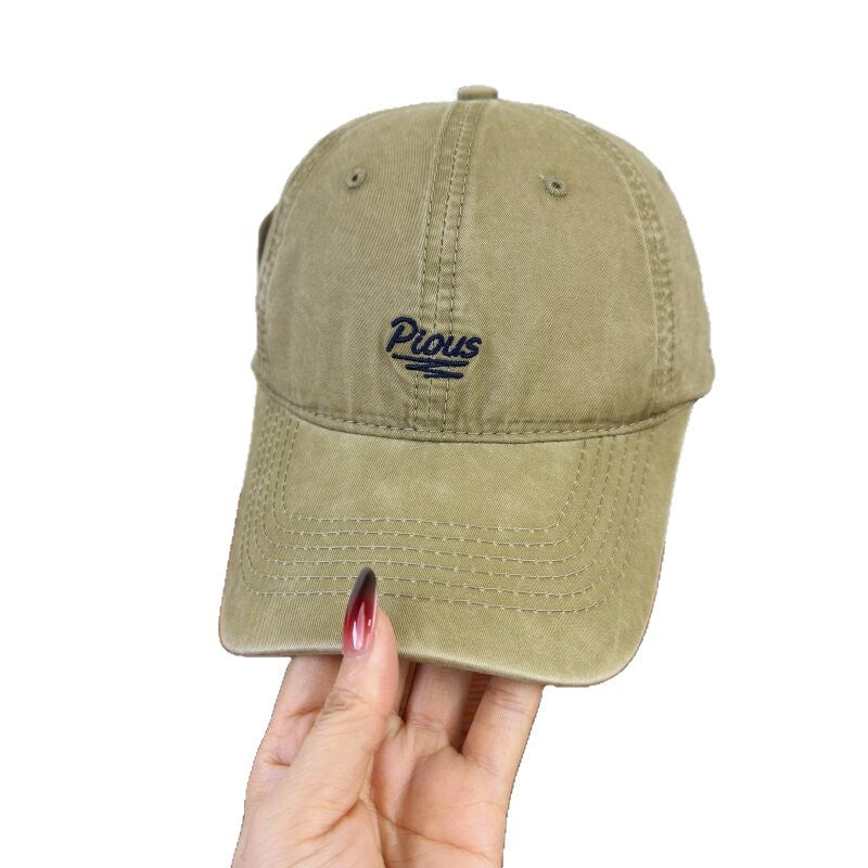 Klassische Distressed-Cap für Herren
