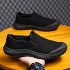 Damen Bequeme Slip-On Freizeitschuhe mit rutschfester Sohle EB