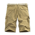 Herren Cargo-Shorts mit praktischem Gummizug und mehreren Taschen EB
