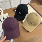 Lässige Baumwoll-Baseballkappe für Damen
