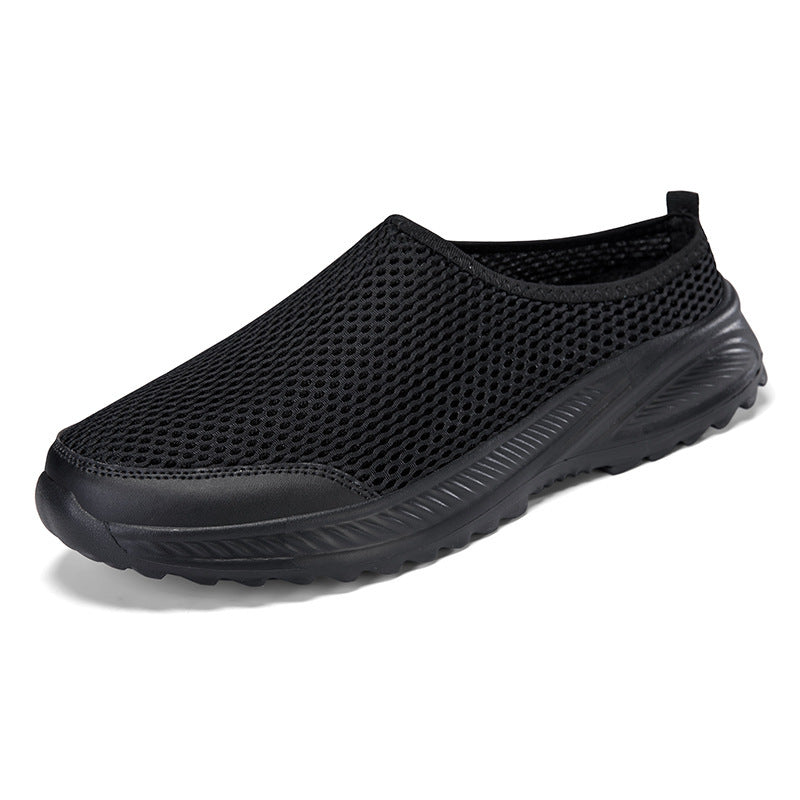 Unisex nan atmungsaktiver Mesh-Mule mit griffiger Flexlaufsohle und gepolstertem Komfortfußbett EB