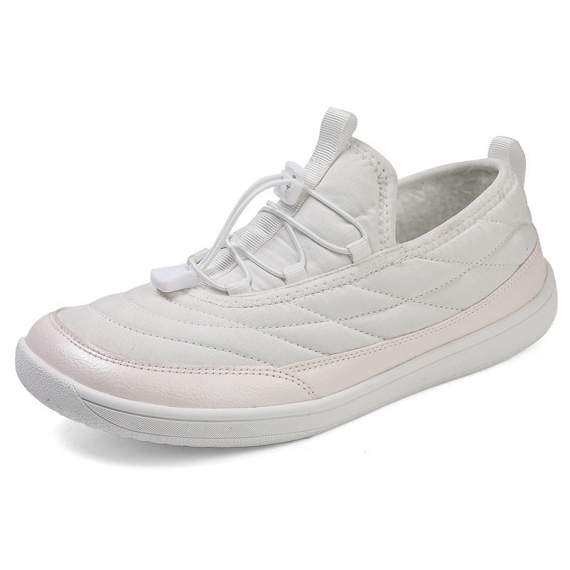 Damen Bequeme Slip-On Freizeitschuhe mit dämpfendem Fußbett und atmungsaktivem Obermaterial EB