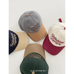 Damen-Freizeit-Baseballkappe aus Stoff
