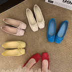 Damen Ballerina mit elegantem Schleifendetail EB