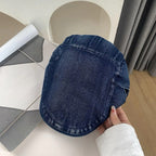 Newsboy-Kappe aus Denim