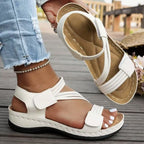 Damen bequeme Sandalen mit ergonomischem Riemen-Design EB