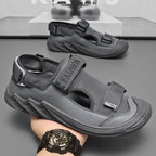 Damen Atmungsaktive Freizeitsandalen mit flexibler Sohle und verstellbaren Riemen EB