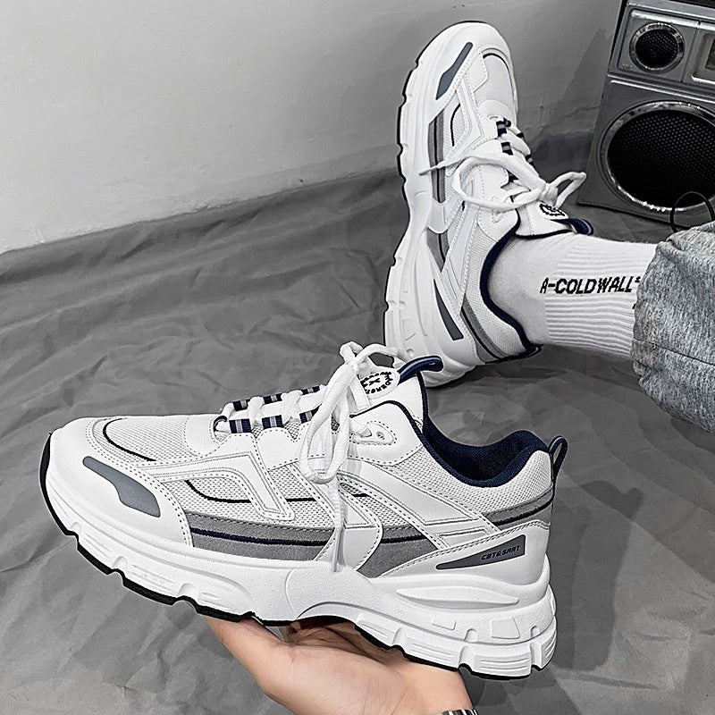 Damen Sportliche Laufschuhe mit atmungsaktiver Mesh-Oberfläche und dämpfender Sohle EB