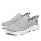 Damen Atmungsaktive Slip-On Freizeitschuhe mit rutschfester Sohle EB