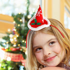 Weihnachtsmütze mit Ohren