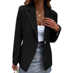Damen Eleganter Blazer mit schmalem Schnitt und hochwertigen Details EB