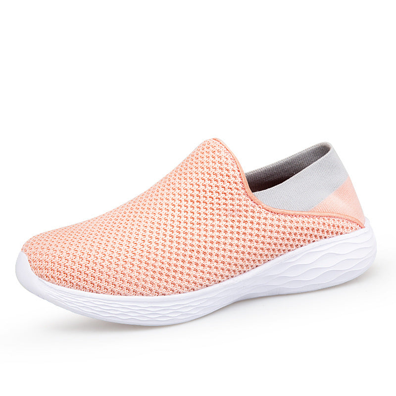 Unisex nan Einstiegs-Komfortschuh mit nahtlosem Strickschaft und dämpfender Leichtschaumsohle EB
