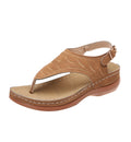 Damen bequeme Sandalen mit Riemen EB
