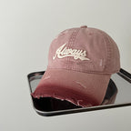 Vintage Distressed bestickte Baseballkappe