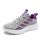 Damen Sportliche Laufschuhe mit atmungsaktivem Mesh-Obermaterial und flexibler Sohle EB