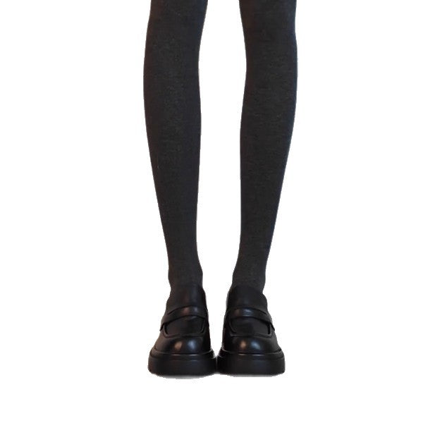 Damen Loafers mit robustem Blockabsatz und eleganter Riemchenverzierung EB