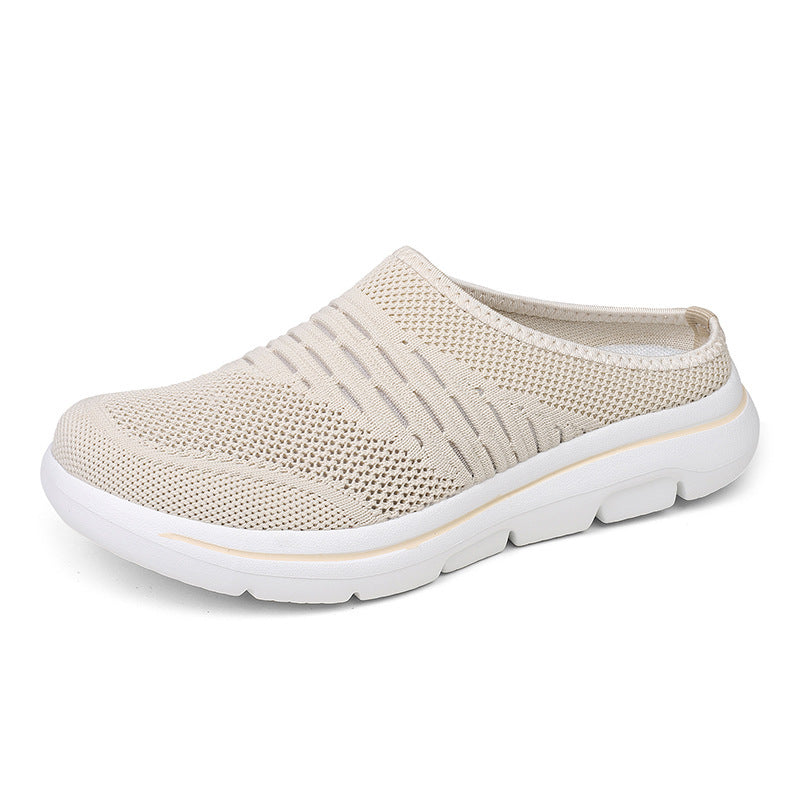 Damen Atmungsaktive Slipper aus flexiblem Mesh EB