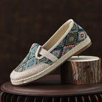 Damen Bequeme und stilvolle Stoffslipper EB